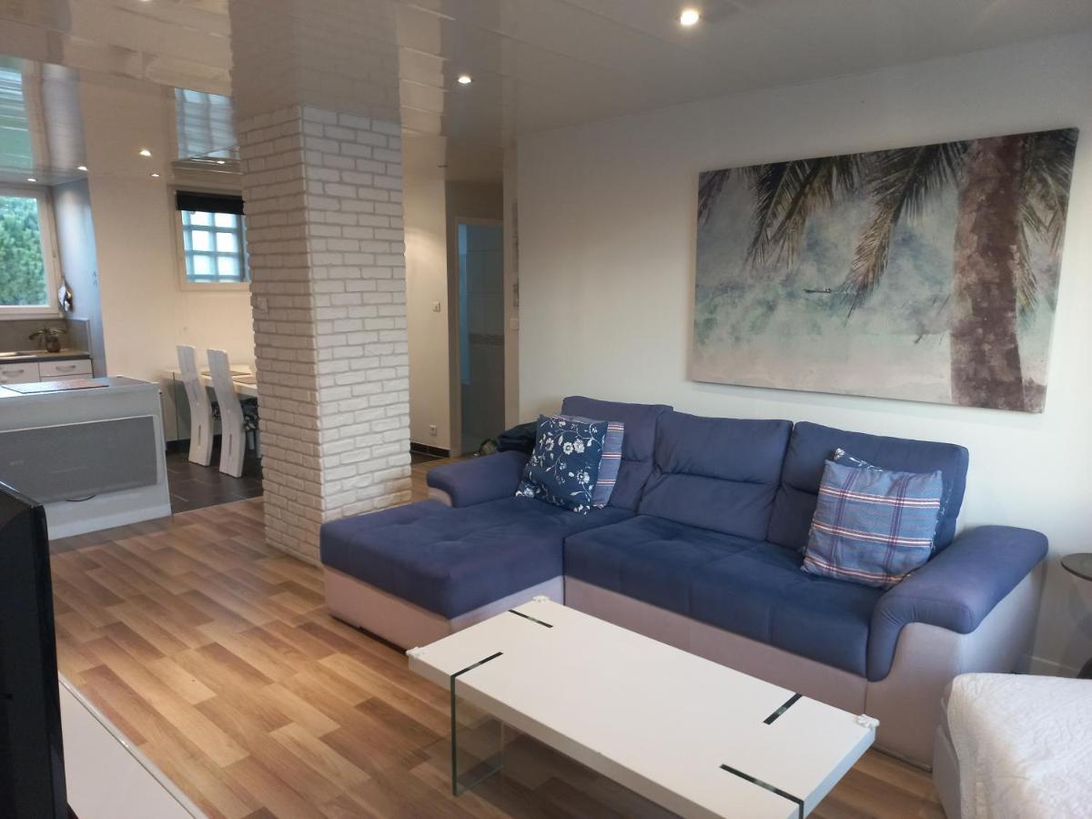 "L'Hippocampe", Climatise, 60 M2 , 2 Chambres, Tres Calme, Plage Des Sablettes Et Commerces A 3 Minutes A Pied, Wifi, Parking Gratuit, Lit King Size La Seyne-sur-Mer Luaran gambar