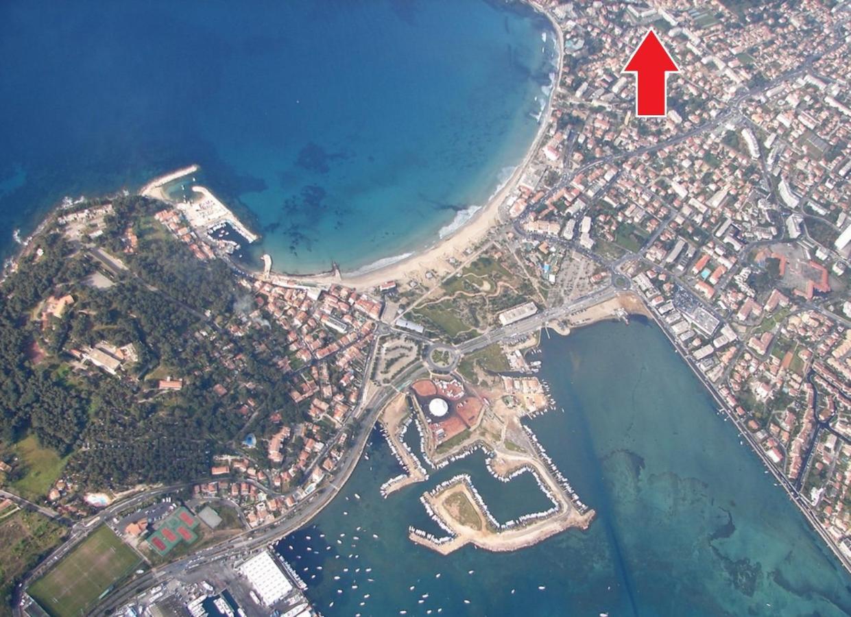 "L'Hippocampe", Climatise, 60 M2 , 2 Chambres, Tres Calme, Plage Des Sablettes Et Commerces A 3 Minutes A Pied, Wifi, Parking Gratuit, Lit King Size La Seyne-sur-Mer Luaran gambar